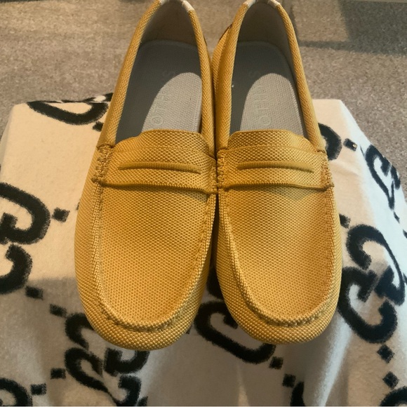 Rothy’s The Drivers Yellow Loafers - Picture 1 of 11